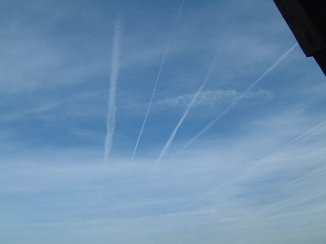 where London is, is written in the sky...