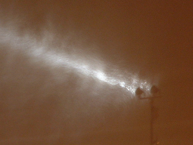 Evening snowstorm in Tignes - Feb 2007