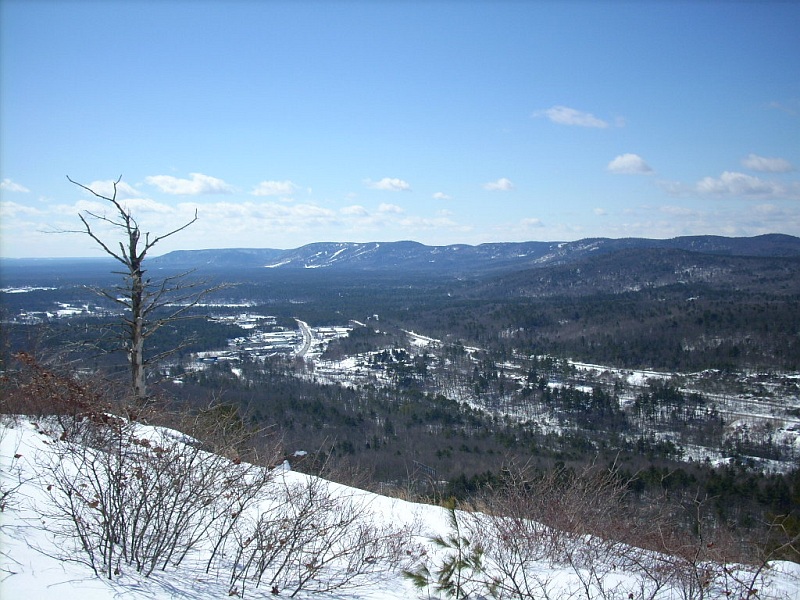 South towards West Mountain
