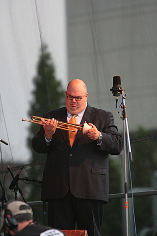 Performer at Jazz in the Square