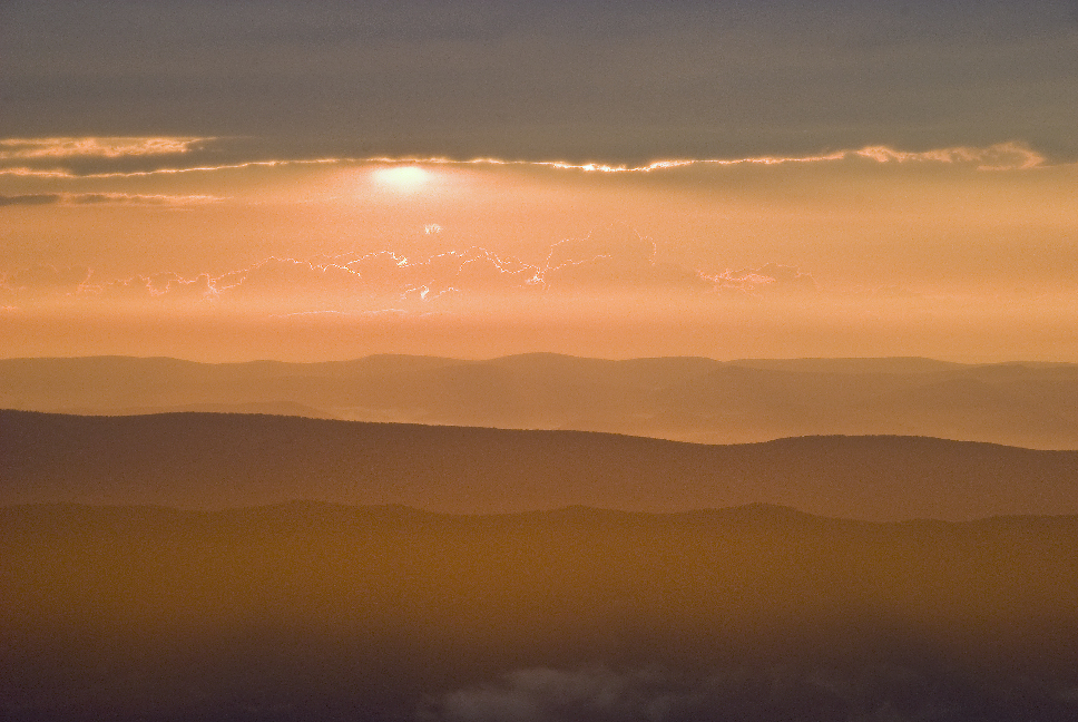 Sunset over the Shenandoah Valley II