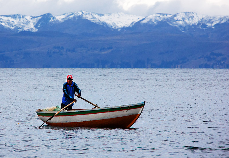 Titicaca Fisherman