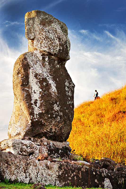 First Moai