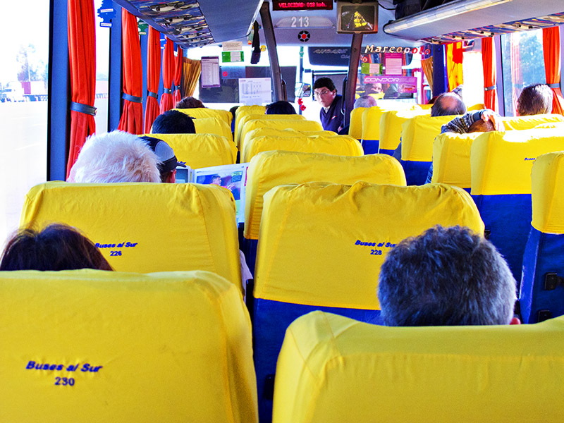 Bus to Valparaiso