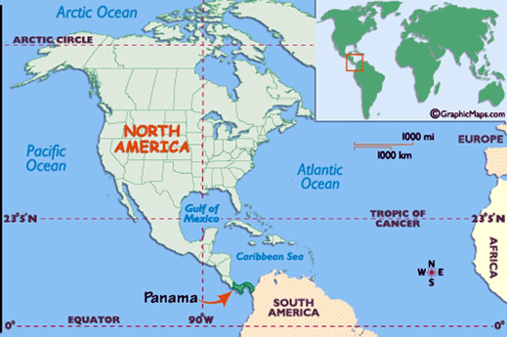 Panama Location