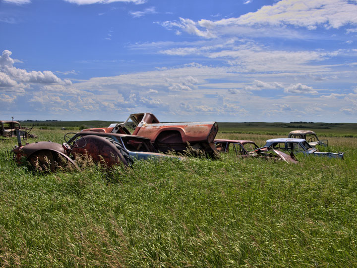 Prairie graveyard