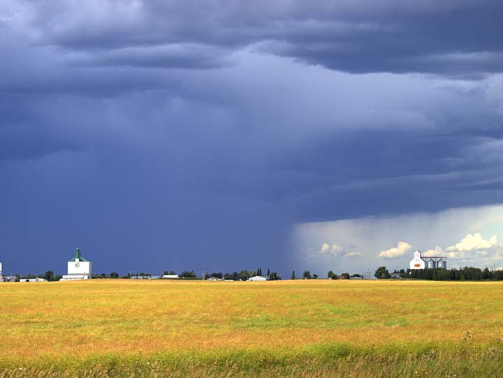 Its raining near Aberdeen