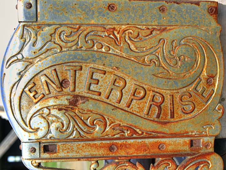 Enterprise wood stove hood