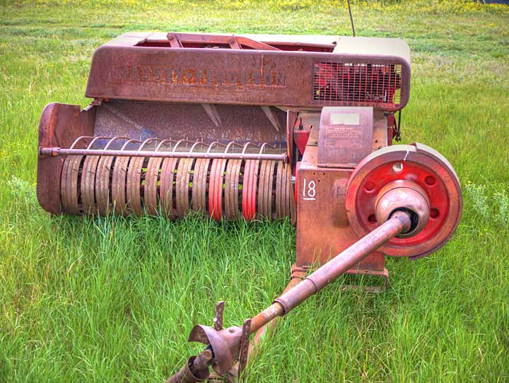 Massey-Ferguson baler