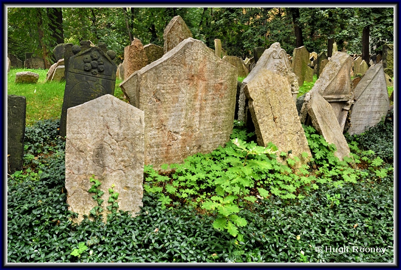 Czech Repulic - Prague - Old Jewish Cemetery.