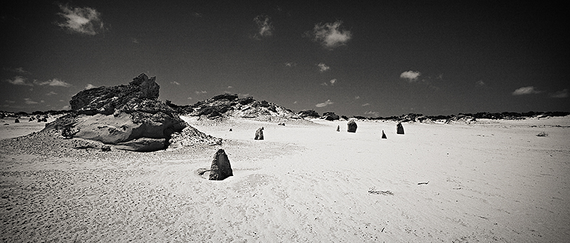 Nambung National Park - Black & White