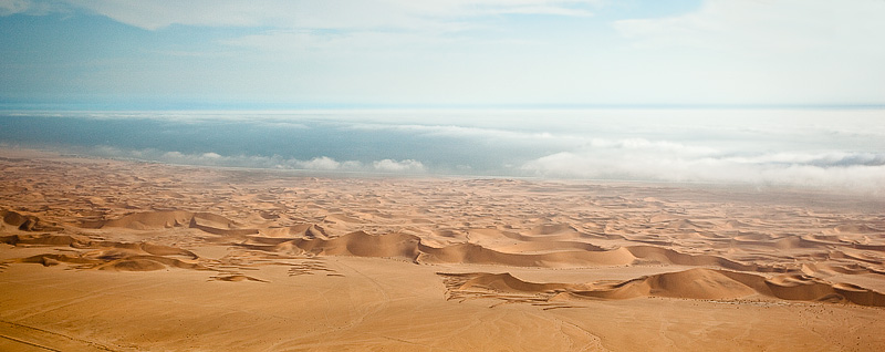 Swakopmund Dunes from the air