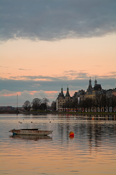 Storvet in a Winter sunset mood - vertical