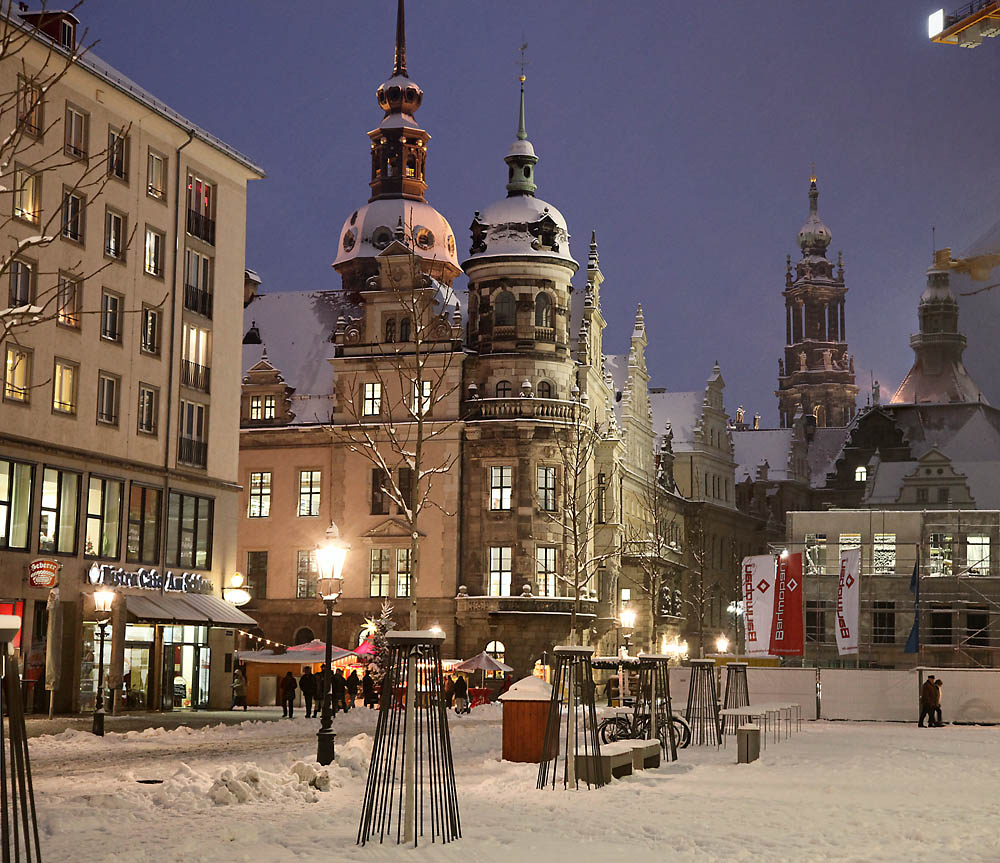 Dresden by night