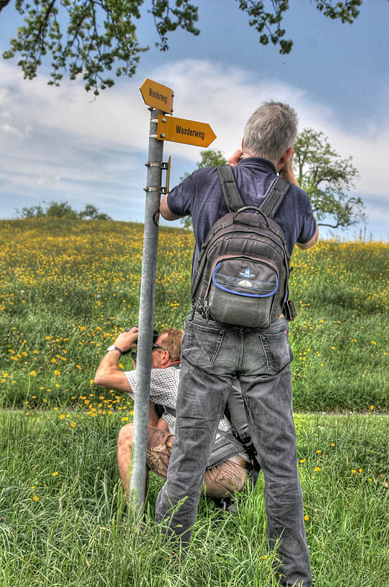 Photographers at work