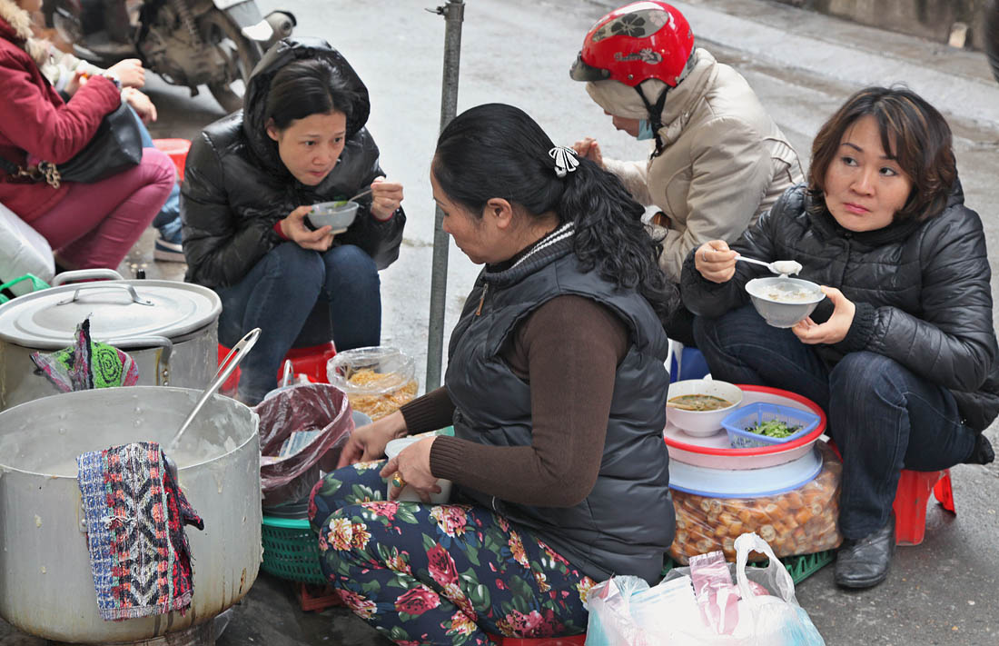 Eating together is important here.