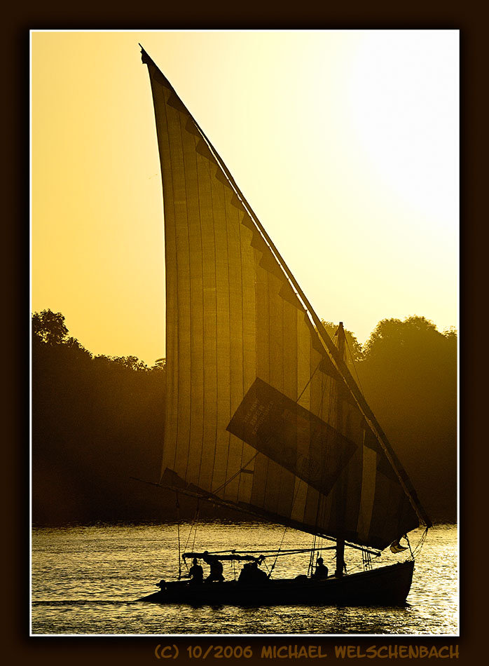 Feluca on River Nile