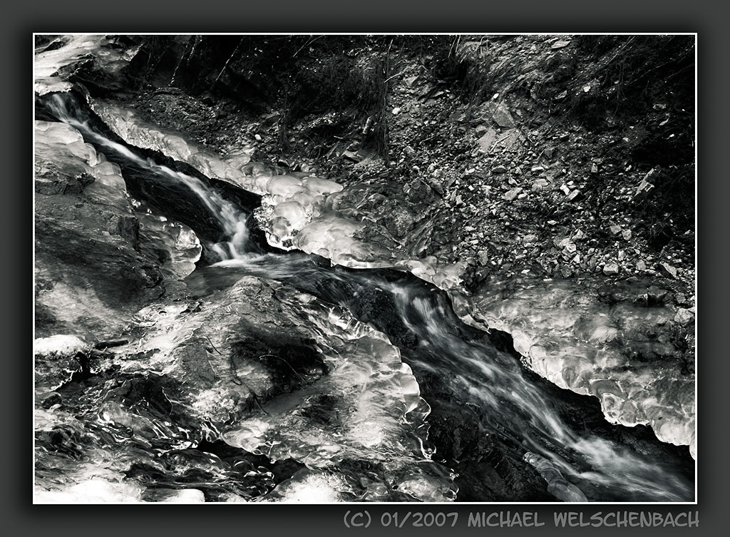 Creek on the rocks