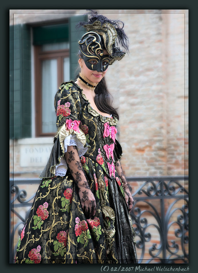 Venice Carnival Portrait