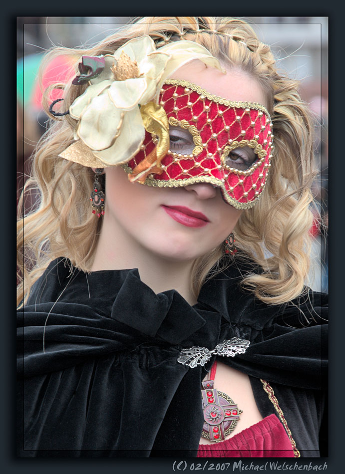 Venice Carnival Portrait