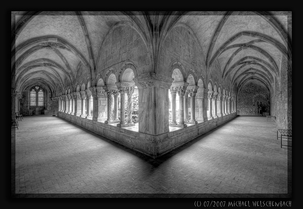 Cloister of Elne, Roussillon, France