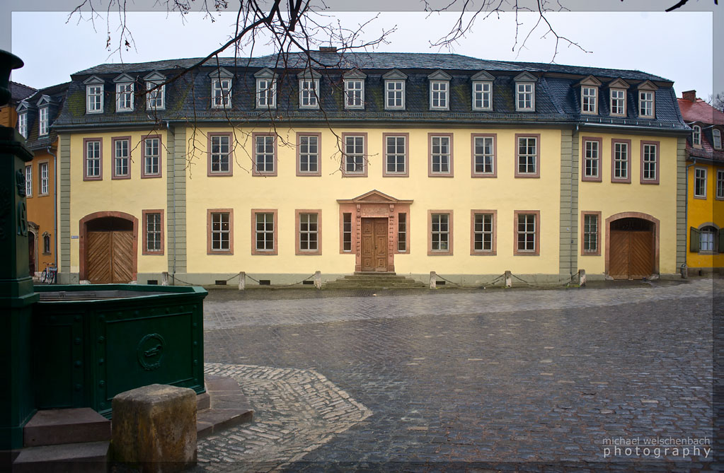 Goethes house in Weimar
