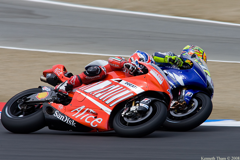 Stoner vs. Rossi