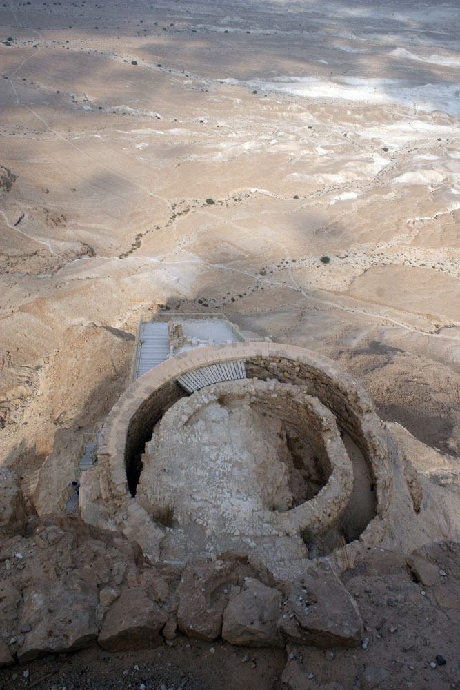 Herods Palace at Masada