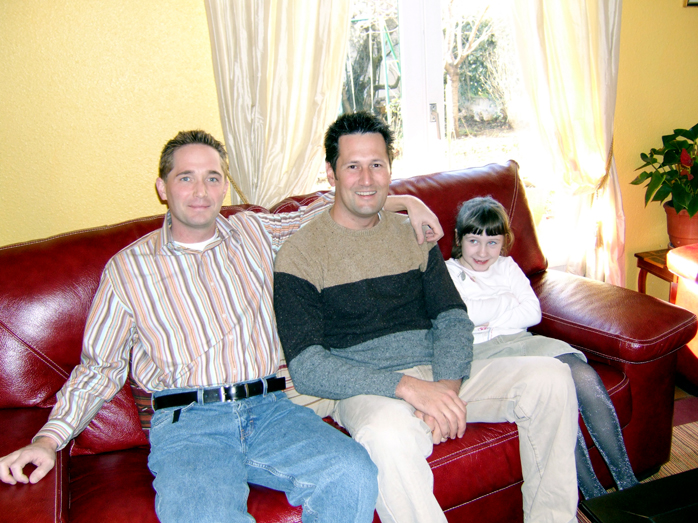 Anthony Justin and Louise.