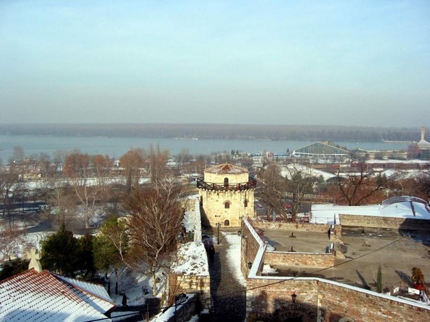 Danube behind the Jaksics Tower