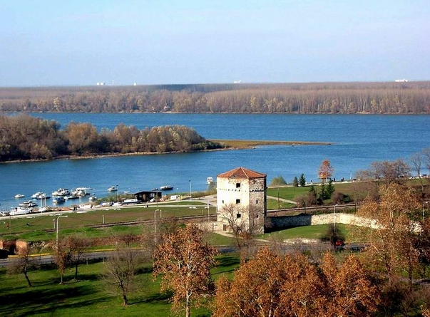 Nebojsa Tower, Sava and Danube Confluence