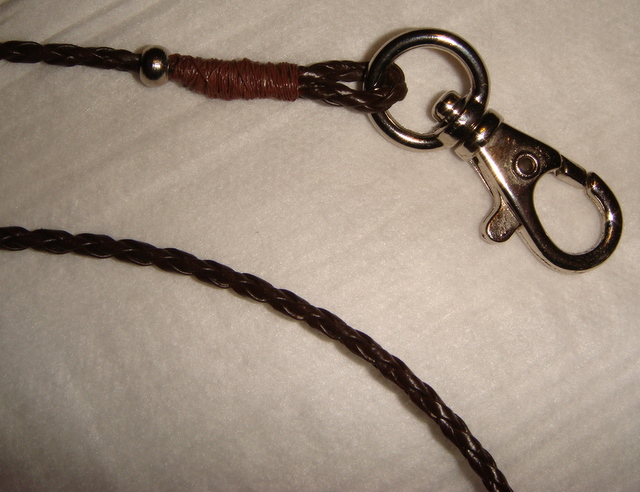Clip for a collar-silver toned