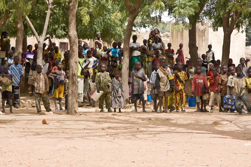 Villagers Watching the Dances