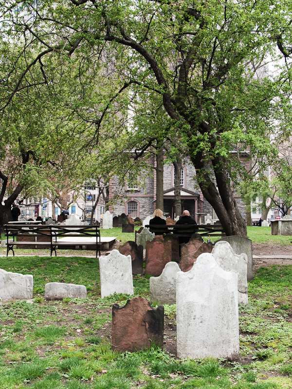 Sitting in the Cemetary