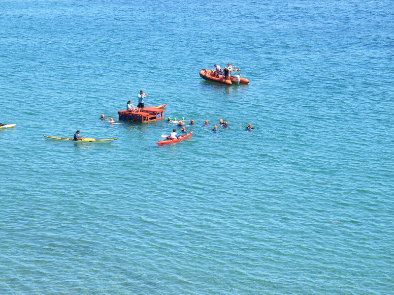 IOM Open Water swim at St Mary's