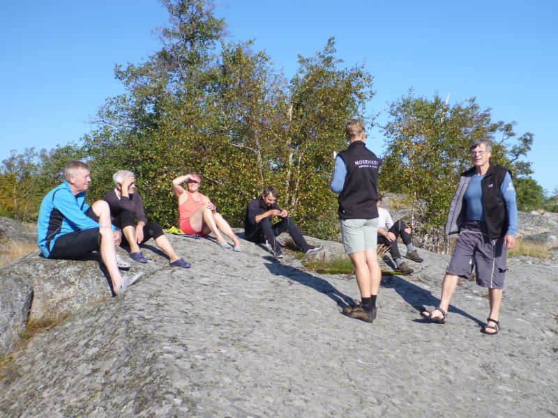 Samling infr dagens paddling