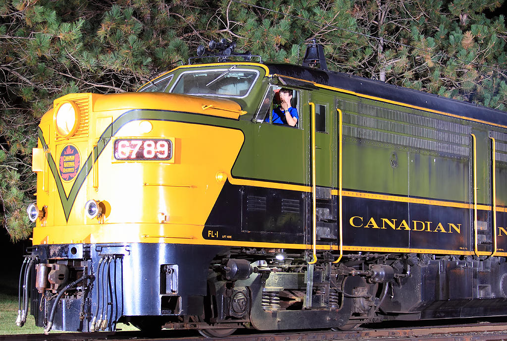 CN 6789 at night