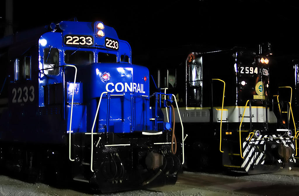 Public night session at the O. Winston Link Museum