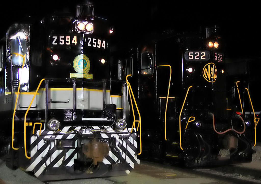 Public night session at the O. Winston Link Museum