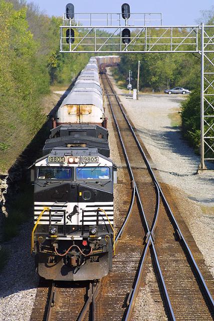 NS I-87  at North Wye