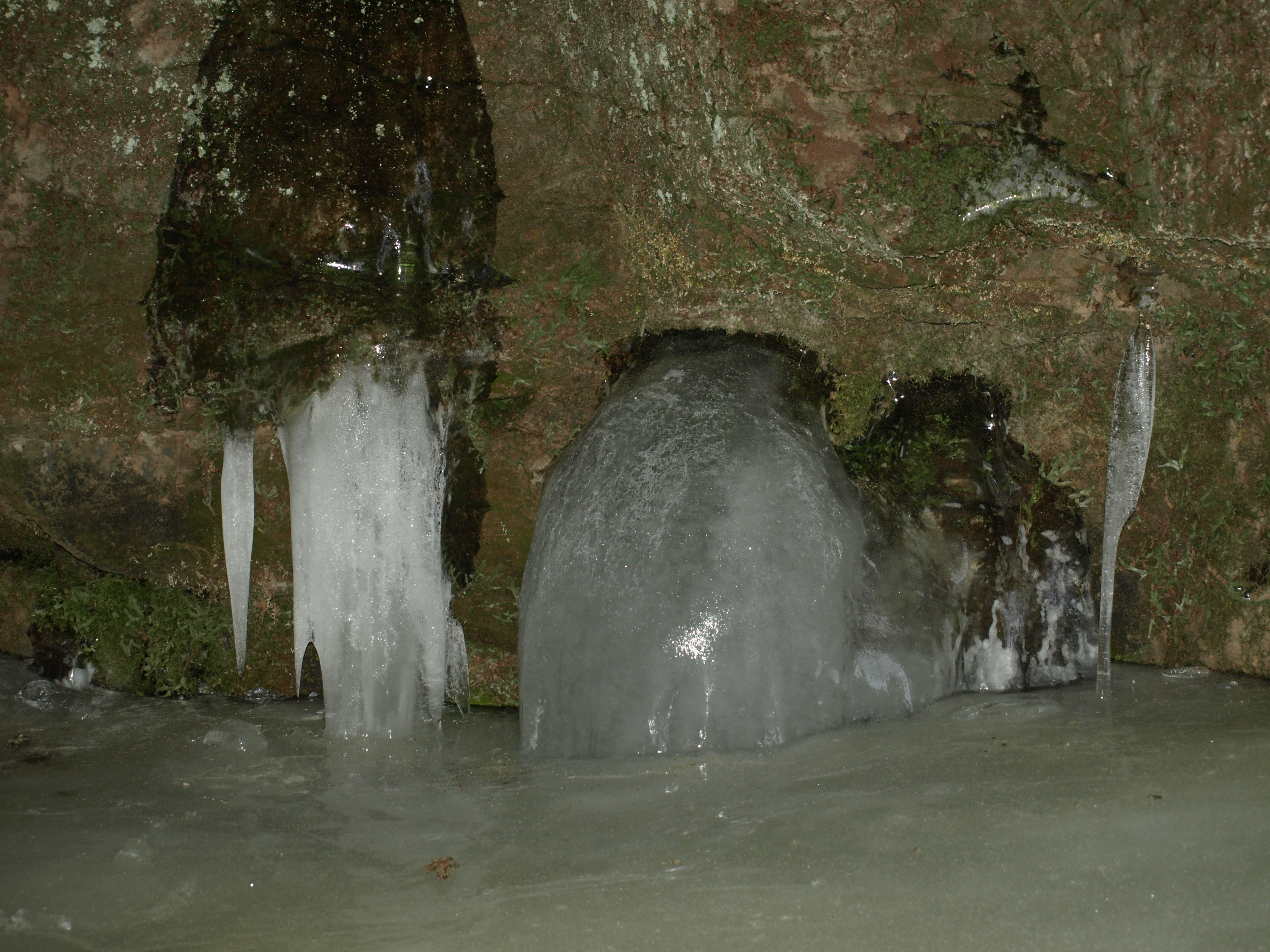 Behind The falls