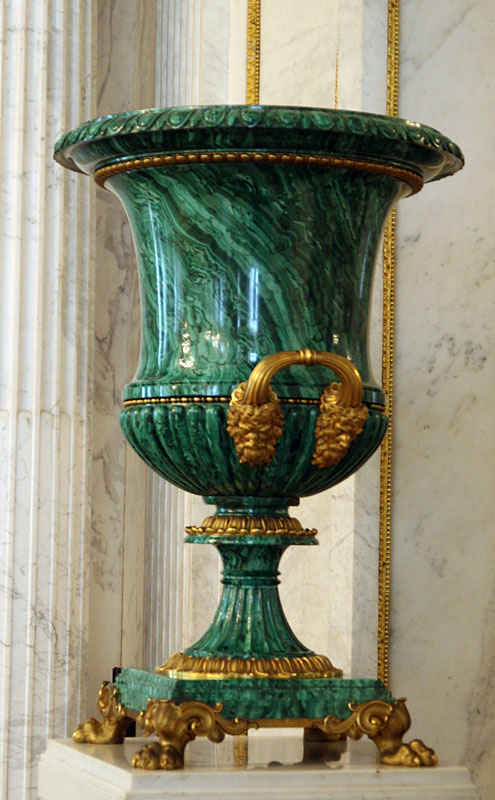 Malachite Vase