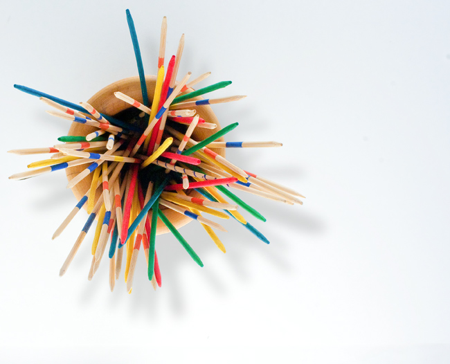 pick-up sticks