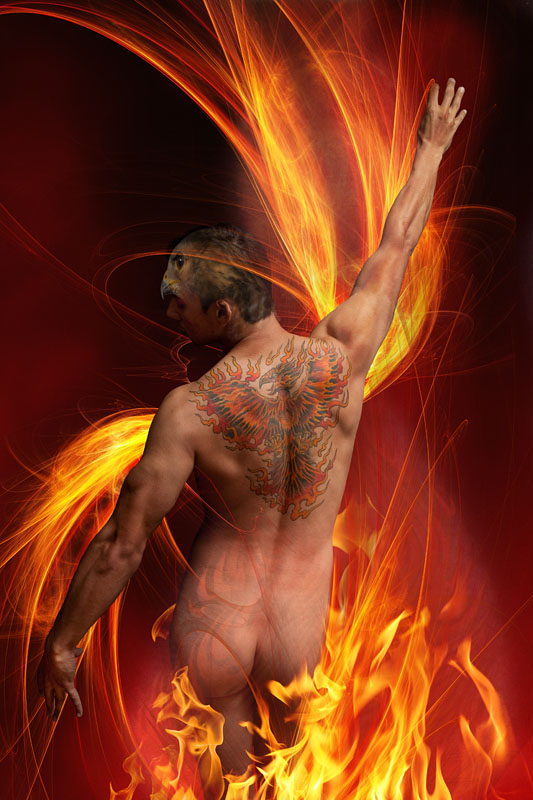 First Place <br>phoenix<br>by Michael Puff