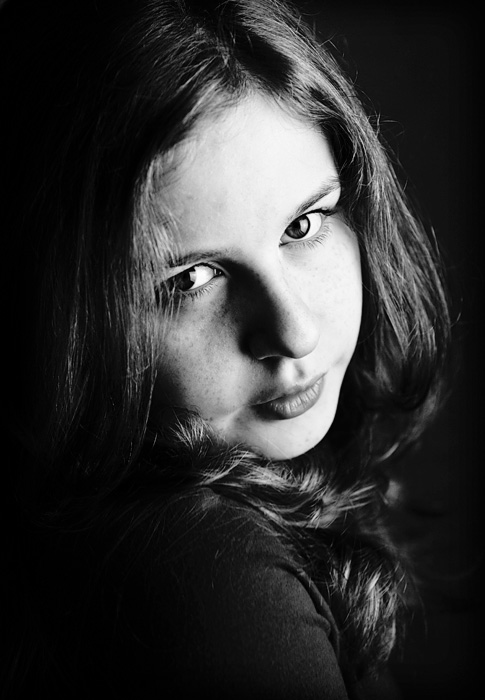 Eighth Place<br>Demmi in B&W<br>by Lonnit Rysher