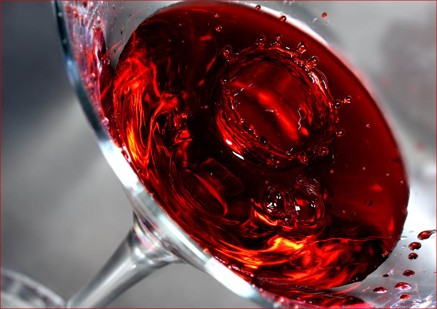 Third Place<br>Red Drip<br>by Jim H.