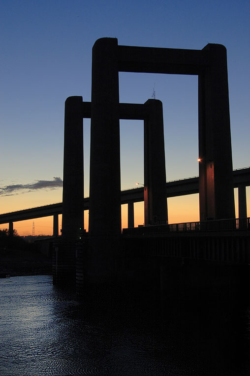 Two Bridges - New Behind Old