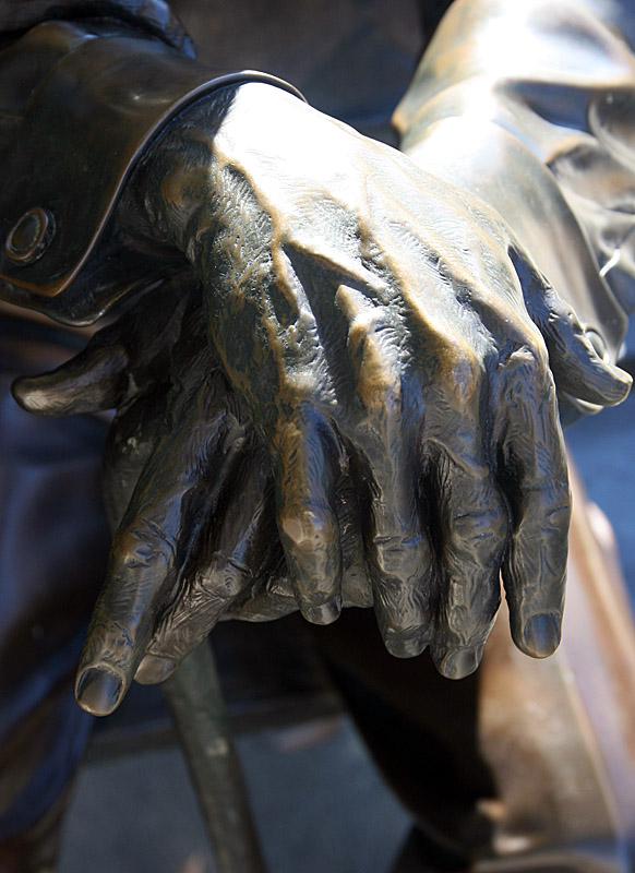 Hands in Bronze