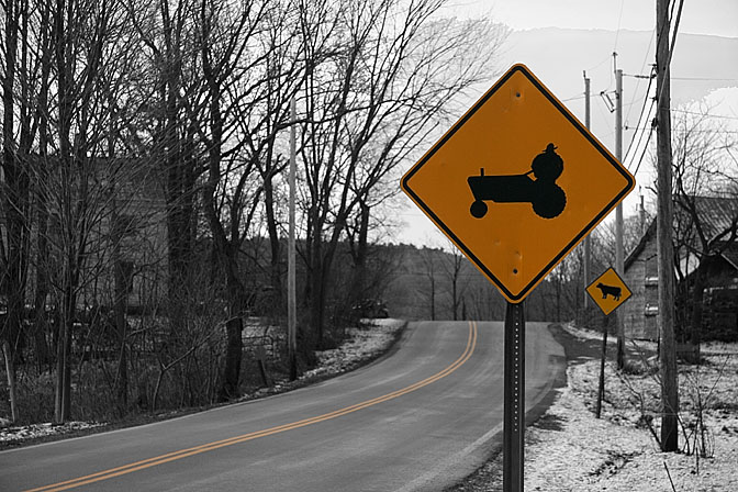 Large Farmer Ahead!