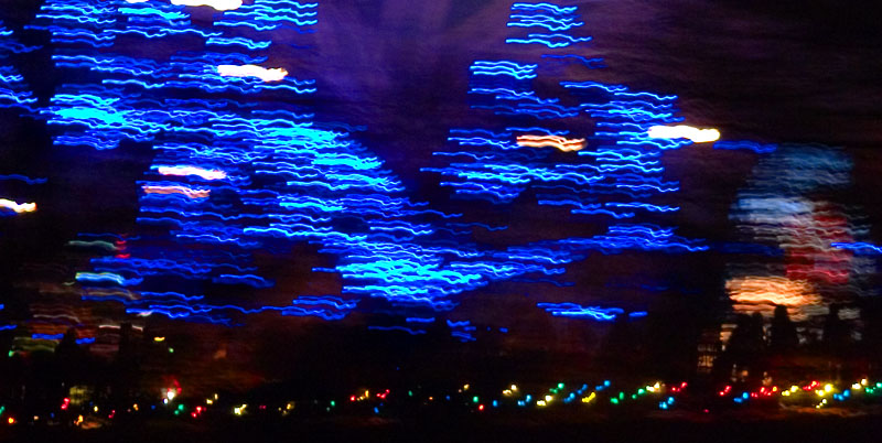 Train Ride through Trail of Lights